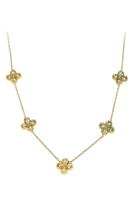 Collier fleur Or