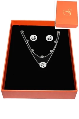 Coffret arbre de la vie parure bijoux collection hervé aliex Argent