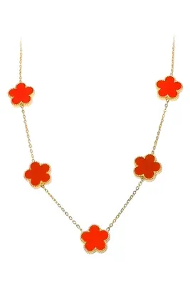 Collier fleur Or