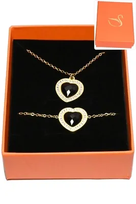 Coffret coeur parure bijoux collection hervé aliex Or