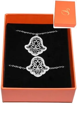 Coffret main de Fatma parure bijoux collection hervé aliex Argent