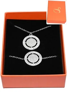 Coffret arbre de la vie parure bijoux collection hervé aliex Argent