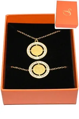 Coffret arbre de la vie parure bijoux collection hervé aliex Or 937D2D 