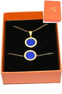 Coffret chiffre romain parure bijoux collection hervé aliex Or