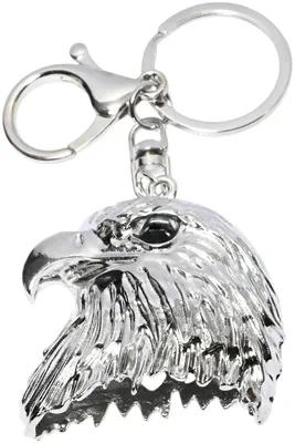 porte-cle aigle Argent