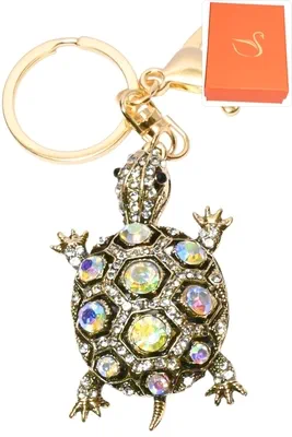porte-cle coffret cadeaux tortue Or 81A81C 