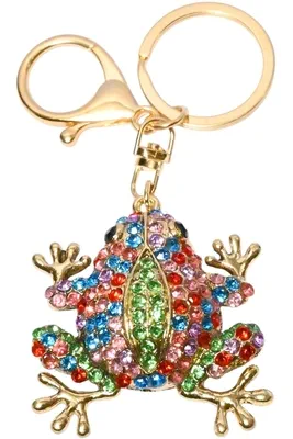porte-cle grenouille Or 8271E7 