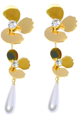 Boucle-d-oreille pendante Or