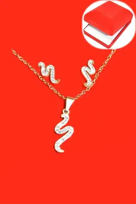 Coffret rouge cadeaux serpent Or