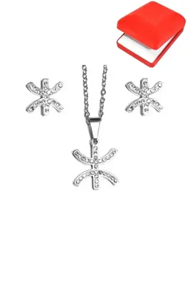 Coffret rouge cadeaux yaz fatma Argent