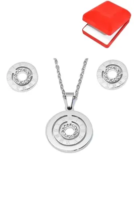 Coffret rouge cadeaux chiffre romain Argent