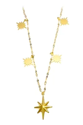 Collier breloque étoile Or