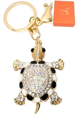 porte-cle tortue Or 523479 