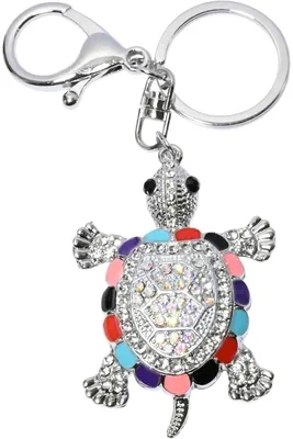 porte-cle tortue Argent 523479 