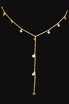 Collier en Y étoile Or