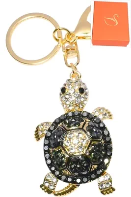 porte-cle tortue Or PD016 