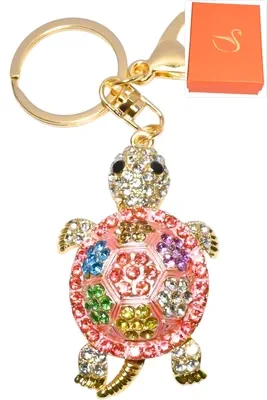 porte-cle tortue Or PD016 
