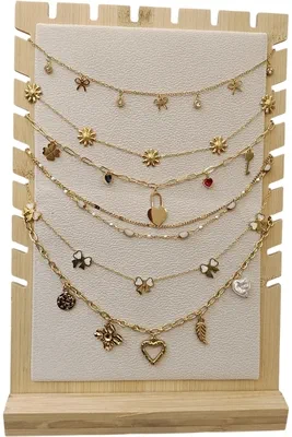 Collier en lots avec présentoire Or 7C0B6F 