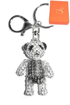 porte-cle coffret cadeaux panda Argent P3432 