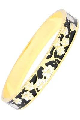 Jonc en émail Or 0395F3 