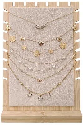 Collier en lots avec présentoire Or 1BB427 