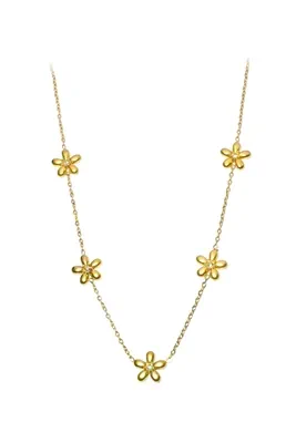 Collier fleur Or 301FDE 