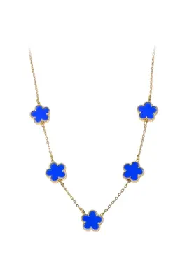 Collier fleur Or 73F887 