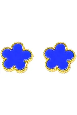 Boucle-d-oreille fleur Or 589997 