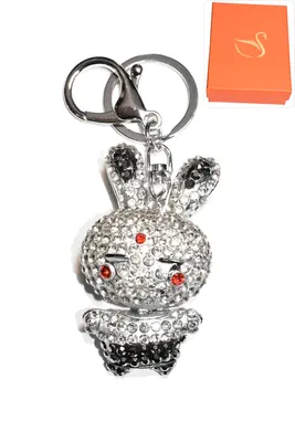 porte-cle Coffret cadeaux lapin Argent
