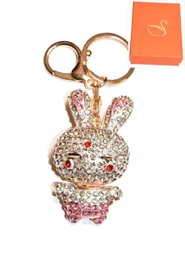 porte-cle Coffret cadeaux lapin Or