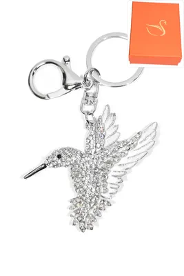 porte-cle Coffret cadeaux oiseaux Argent