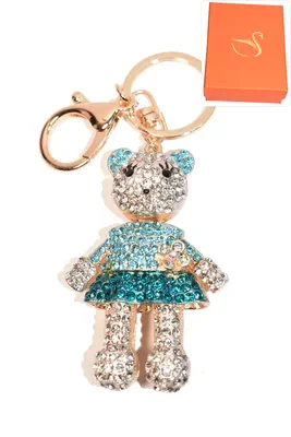 porte-cle Coffret cadeaux ours Or