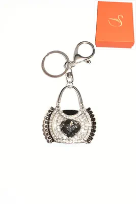 porte-cle Coffret cadeaux sac Argent