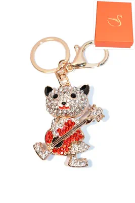 porte-cle Coffret cadeaux chat Or
