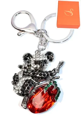 porte-cle Coffret cadeaux koala Argent