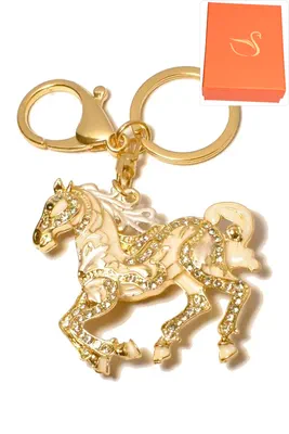 porte-cle Coffret cadeaux cheval Or