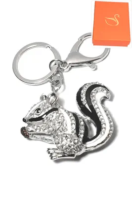 porte-cle Coffret cadeaux écureuil Argent