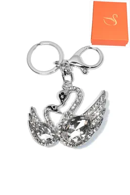 porte-cle Coffret cadeaux cygne Argent