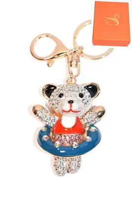 porte-cle Coffret cadeaux ours Or