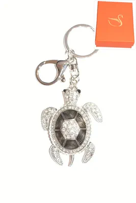 porte-cle Coffret cadeaux tortue Argent