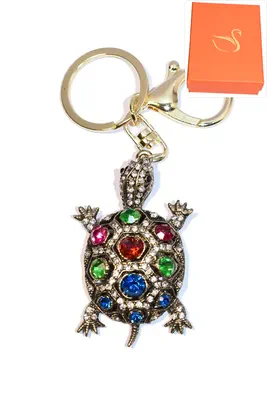 porte-cle Coffret cadeaux tortue Or