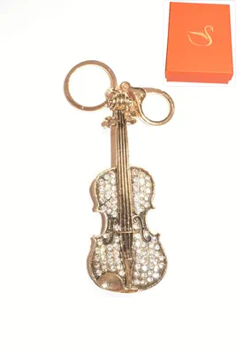 porte-cle Coffret cadeaux violon Or