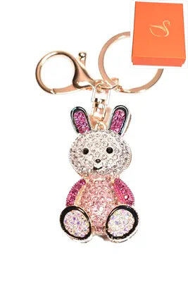 porte-cle Coffret cadeaux lapin Or 47A004 