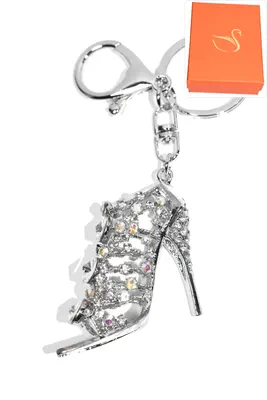 porte-cle Coffret cadeaux escarpin Argent