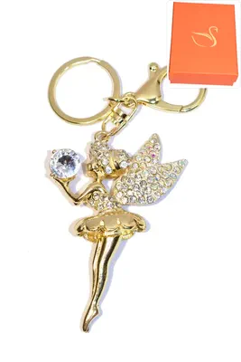 porte-cle Coffret cadeaux fée Or