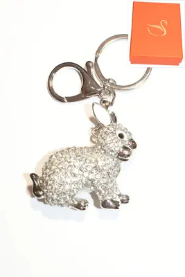 porte-cle Coffret cadeaux lapin Argent