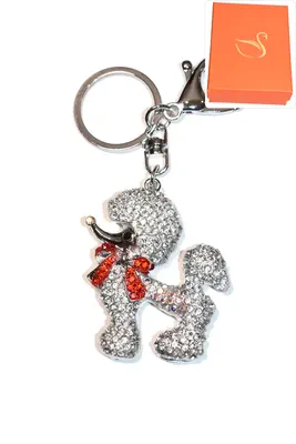 porte-cle Coffret cadeaux chien Argent