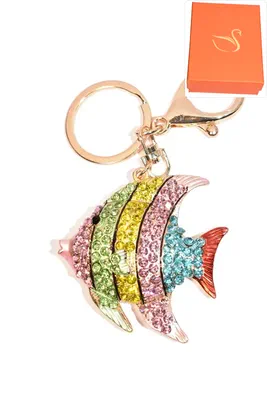 porte-cle Coffret cadeaux poisson Or