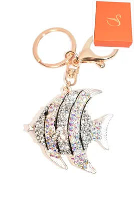 porte-cle Coffret cadeaux poisson Or
