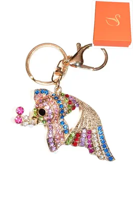 porte-cle Coffret cadeaux poisson Or